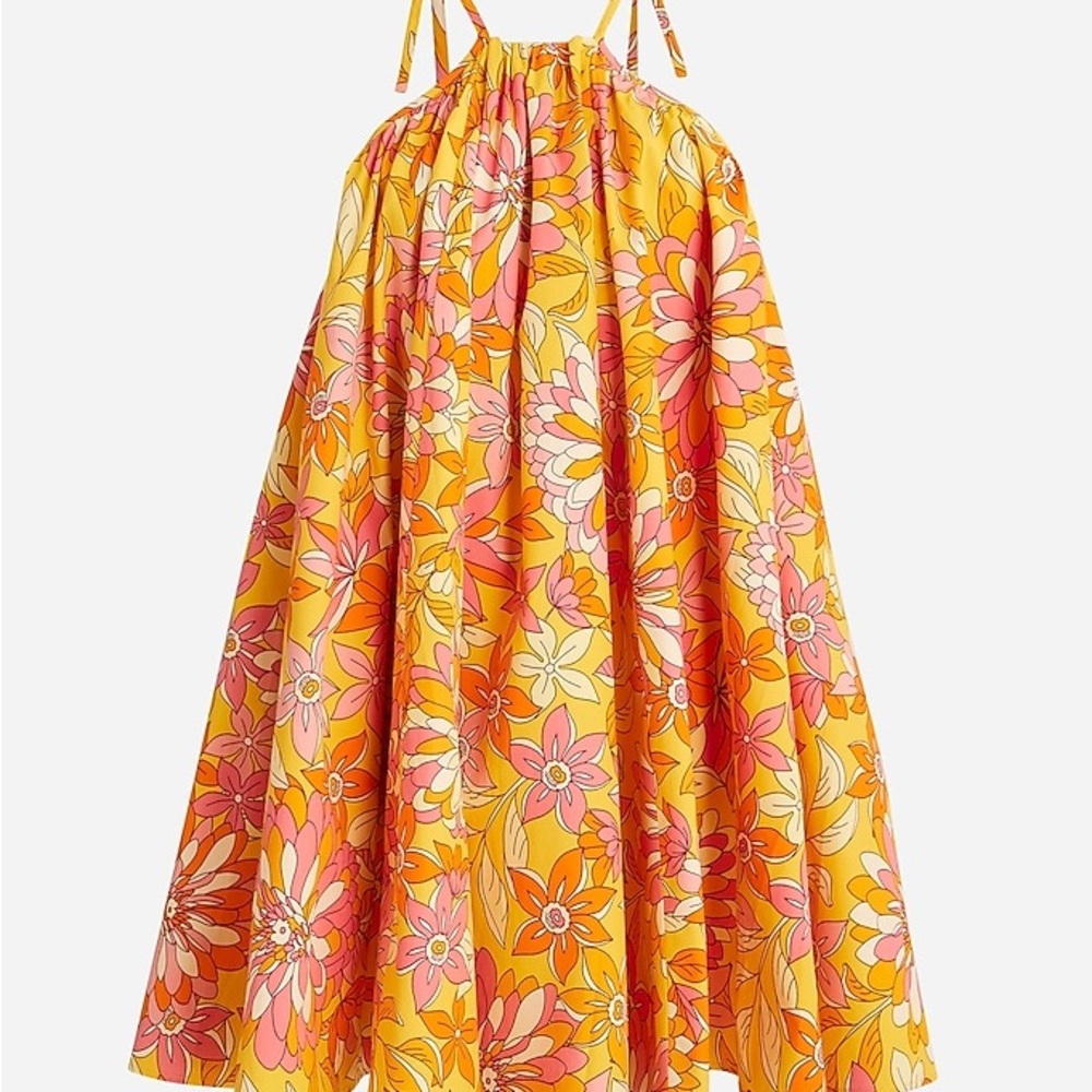 J.CREW FLORAL MINI DRESS